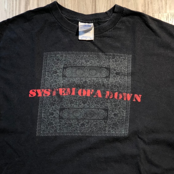 Vintage 90s System Of A Down Band Concert TShirt L - Picture 2 of 6
